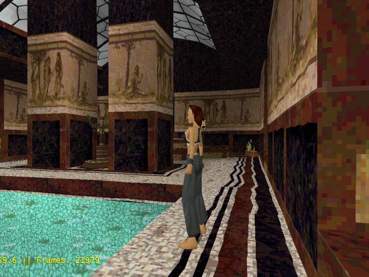 Tomb Raider without PGXP.