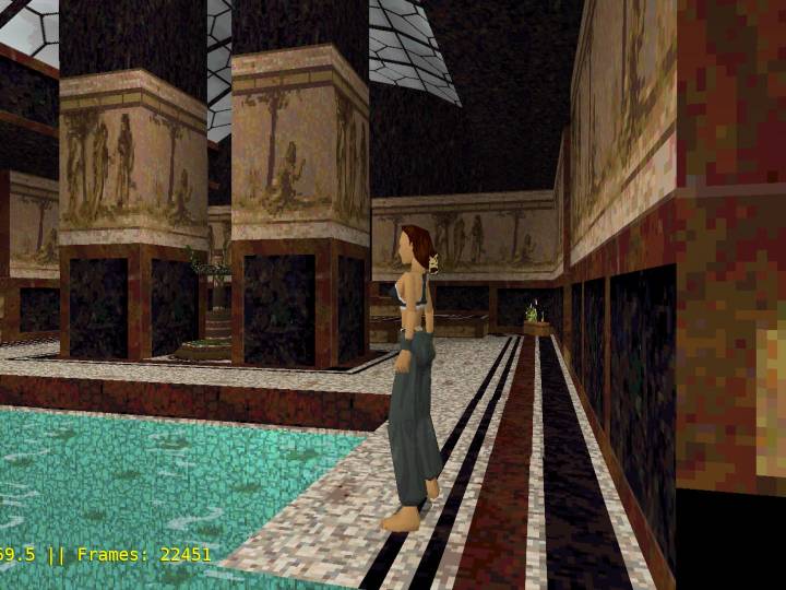 Tomb Raider with PGXP.
