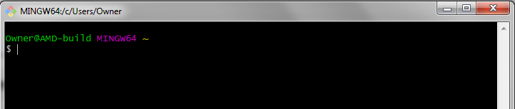A terminal shell just like Linux! Or as I've taken a liking to calling it, Windows plus Linux.
