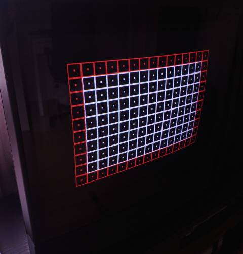 The Switchres test at the GBA's native resolution.