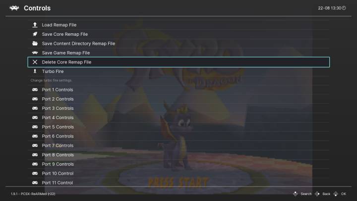 This will delete the .rmp file.