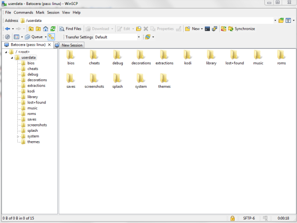 The share directory